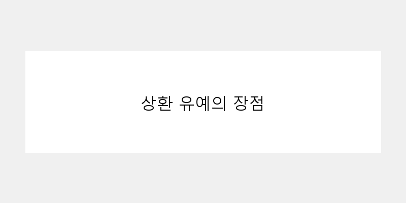 
  상환 유예의 장점
 이미지