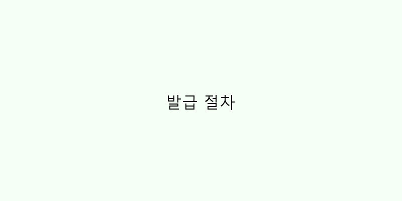 
  발급 절차
 이미지