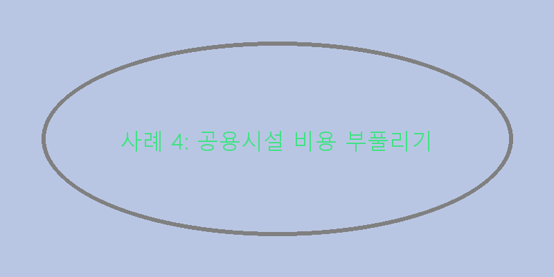 
  사례 4: 공용시설 비용 부풀리기
 이미지