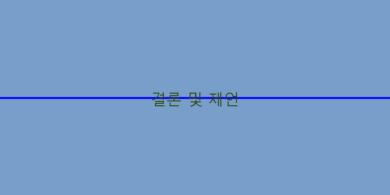
  결론 및 제언
 이미지