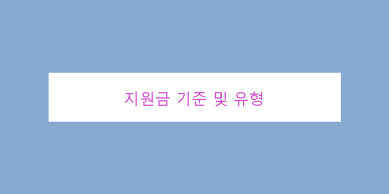 
  지원금 기준 및 유형
 이미지