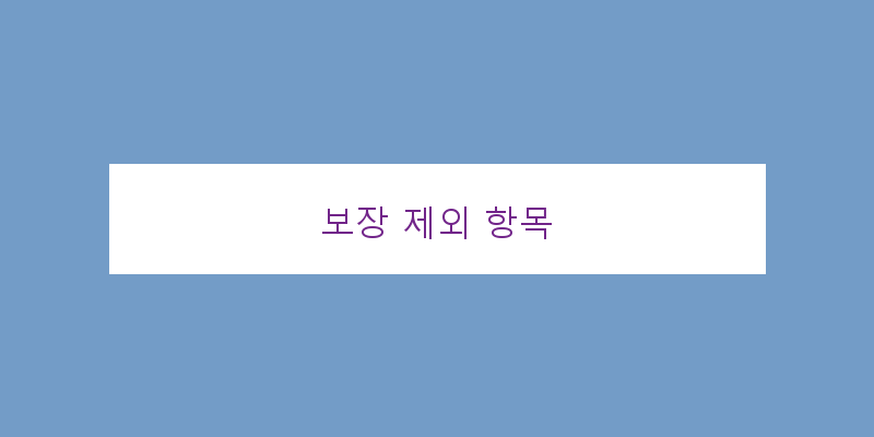 
  보장 제외 항목
 이미지