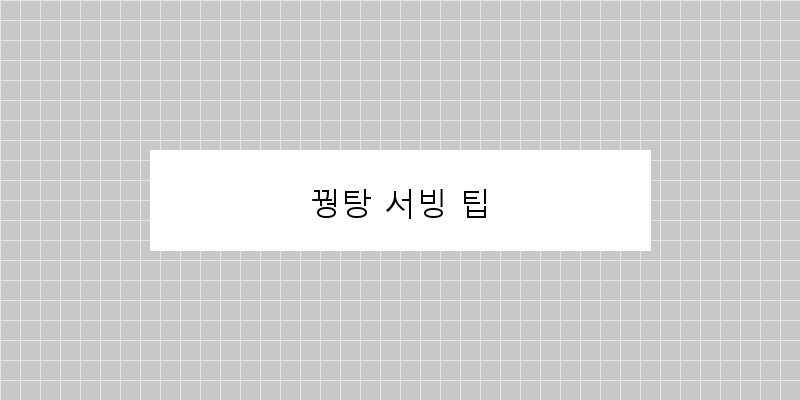 
  꿩탕 서빙 팁
 이미지